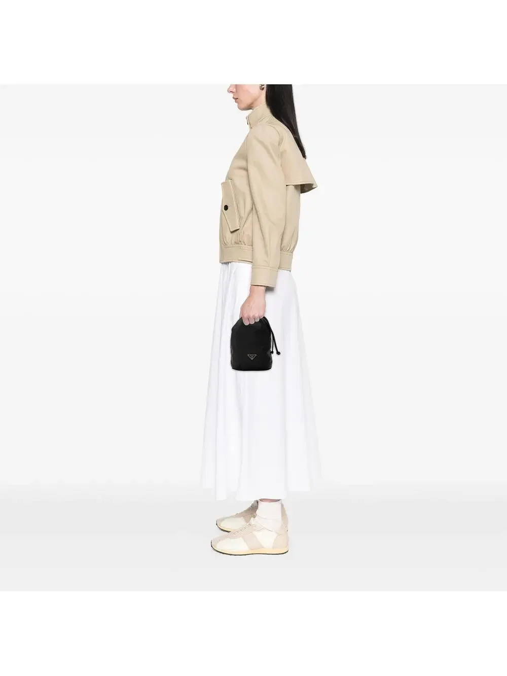Prada Tessuto Drawstring Pouch Pre- #290356P35B